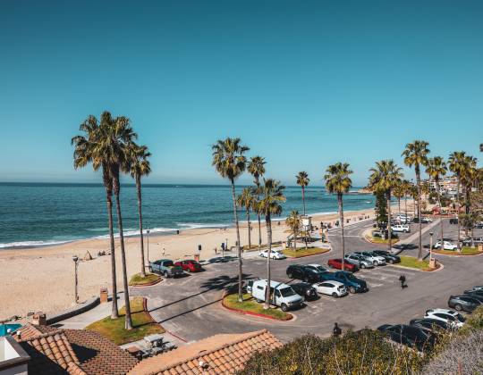 Aliso Beach park in Laguna Beach