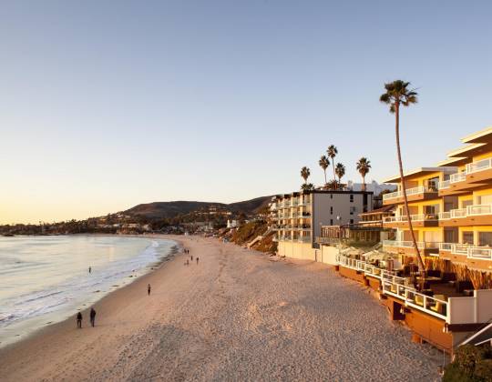 Shoreline of Laguna Beach